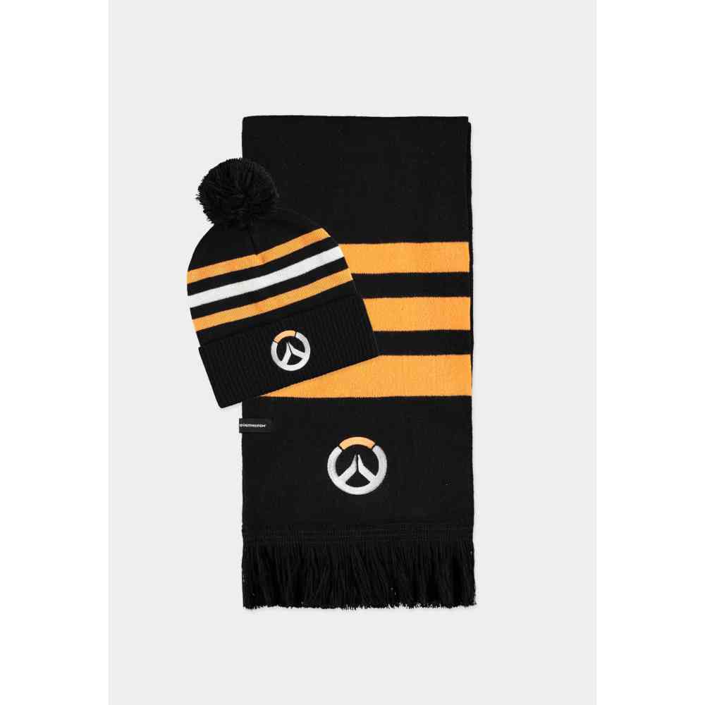 Overwatch - Giftset Muts & Sjaal Set - Zwart